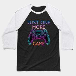 Cool Just One More Game Baseball T-Shirt